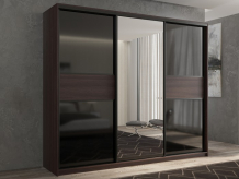 Купить шкаф рв-мебель купе 3-х дверный кааппи 240х60 см kaappi3-36 (венге) kaappi3-36