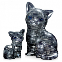 Купить crystal puzzle головоломка кошка 