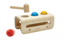 Купить деревянная игрушка plan toys забивалка молоток с шарами 5396 5396