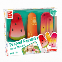 Купить деревянная игрушка hape фруктовое мороженое (6 предметов) e3175_hp