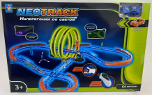 Купить 1 toy neotrack автотрек светящийся (64 детали) т21045