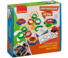 Купить bondibon настольная игра скоростные фигуры вв3448