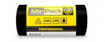 Купить mirpack мешок для мусора professional 120 литров 12 мкм 50 шт. 4650056200693