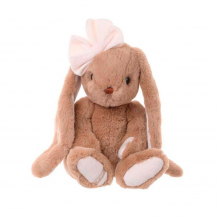 Купить мягкая игрушка bukowski design плюшевый заяц gabrielle с белым бантом-повязкой 40 см 0222sbr11-0022_2