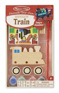 Купить деревянная игрушка melissa & doug классические игрушки поезд 8846m