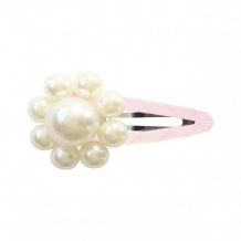 Купить milledeux заколка клик-клак pearl flower pearl grasgrain 115-pgc-02