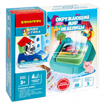 Купить bondibon настольная логическая игра-головоломка бондилогика окружающий мир вв5085