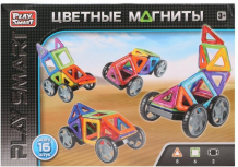 Купить конструктор наша игрушка магнитный (16 деталей) 2426