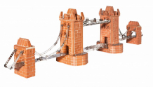Купить teifoc строительный набор башенный мост 1000 деталей tei 2000