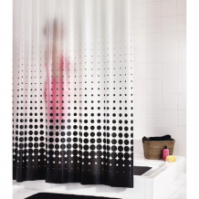 Купить ridder штора для ванных комнат blacky 240х180 см 