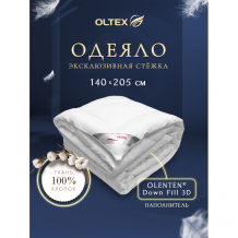 Купить одеяло ol-tex классическое богема лебяжий пух 205х140 олс-15-4 олс-15-4