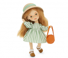 Купить orange toys sweet sisters sunny в полосатом платье 32 см ss02-20