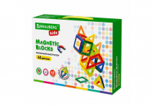 Купить конструктор brauberg магнитный big magnetic blocks-42 (42 детали) 663846