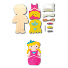 Купить avenir набор для шитья: мягкая игрушка принцесса ch1380