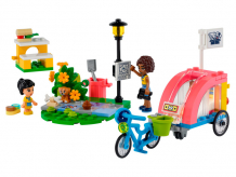 Купить конструктор lego friends спасательный велосипед для собак (125 деталей) 41738