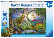 Купить ravensburger пазл мир динозавров 200 элементов 12718
