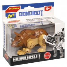 Купить bondibon трансформер bondibot 2 в 1 робот-носорог вв5674