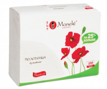 Купить maneki полотенца бумажные для диспенсера sumi-e z-сложения 250 шт. 4620003221019