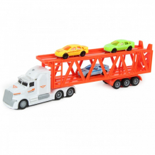 Купить drift грузовик-автовоз с набором легковых машин transport truck 1:50 8222