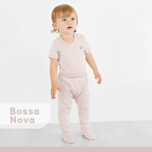 Купить bossa nova ползунки с закрытыми ножками basic 534у 