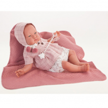 Купить munecas antonio juan кукла реборн эмилия в розовом мягконабивная 52 см 81171