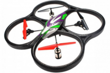 Купить wl toys радиоуправляемый квадрокоптер ufo drones headless cyclone 2.4 g v333