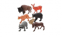 Купить наша игрушка набор фигурок дикие животные 6 шт. 2a265 2a265