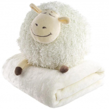 Купить мягкая игрушка gulliver с пледом овечка кудряшка 30 см 66-2112t015-d2