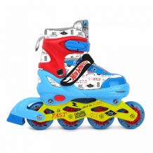 Купить детские ролики hot wheels pu колеса со светом т20204 s