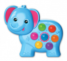 Купить азбукварик веселушки электронная музыкальная игрушка слоненок 2235