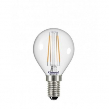 Купить светильник general лампа led филамент 8w g45 e14 2700 шар 10 шт. 44646
