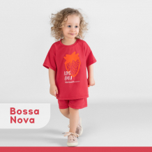 Купить bossa nova костюм для девочки (футболка и шорты) 036л23-161 