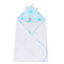 Купить amarobaby полотенце с уголком cute love небо в звездах 