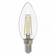 Купить светильник general лампа led филамент 10w e14 2700 свеча 10 шт. 00818