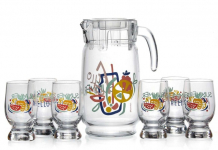 Купить pasabahce набор для напитков creative summer: кувшин и 6 стаканов 96725bd2