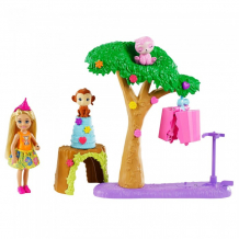 Купить barbie набор игровой с питомцами и аксессуарами веселая вечеринка челси gtm84
