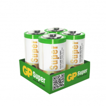 Купить gp batteries батарейка 13a-2crb4 4 шт. gp 13a-2crb4 32/128
