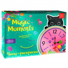 Купить magic moments сувенирный набор для творчества часы-раскраска котик cl-4