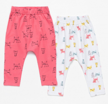 Купить artie штанишки для девочек basic babywear 2abr-709d 2 шт. 2abr-709d