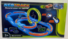 Купить 1 toy neotrack автотрек светящийся (46 деталей) т21042