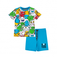 Купить playtoday комплект трикотажный для мальчиков: футболка, шорты monsters kids boys 12312165 12312165