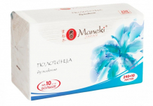 Купить maneki полотенца бумажные для диспенсера dream v-сложения 250 шт. 4620003221026