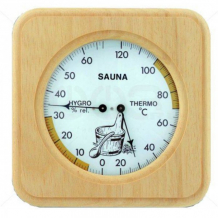Купить tfa аналоговый термогигрометр для сауны с деревянной рамой 40.1007 40.1007