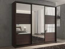 Купить шкаф рв-мебель купе 3-х дверный кааппи 5 240х45 см (венге) kaappi3-36-5-2