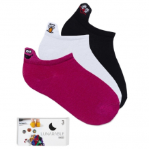 Купить lunarable короткие женские носки 033 3 пары kcrp033_35-39