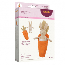 Купить miadolla набор для шитья зайка в морковке or-0412