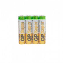 Купить gp батарейка super alkaline аaа (lr03) 24а-bc4 алкалиновая 4 шт. gp 24ars-2sb4 96/192/384