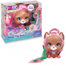 Купить imc toys игровой набор mega vip pets нила длина волос 40 см 711907