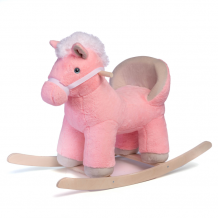 Купить качалка нижегородская игрушка со спинкой лошадка см-805-5 