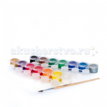Купить crayola набор из темперных красок и кисточки 3978(54-3214)